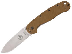 ESEE Avispa D2 Coyote Brown - Stonewash (BRK1302CB)