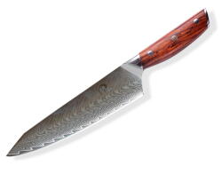 Dellinger Rosewood Gyuto Damascus szakácskés 21, 5 cm (XZ-B27RW8)
