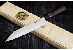 Seki Kanetsugu Zuiun Kiritsuke Gyuto SPG2 21 cm konyhakés (9305)
