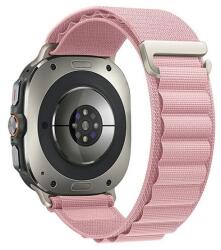 GIGAPACK GP-163524 Galaxy Watch Ultra eSIM 47mm (SM-L705) rózsaszín textil óraszíj (GP-163524)