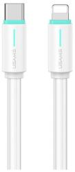 USAMS SJ735USB02 1m Type-C - Lightning fehér adat- és töltőkábel (SJ735USB02)