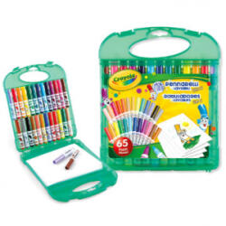 Crayola Crayola: Lemostható minifilctoll készlet tartóban (04-5227) (04-5227)