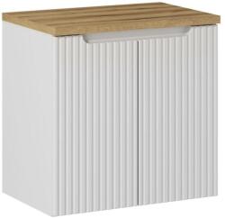 Comad Set dulap Comad Nova White NOVA WHITE 82-60-2D, blat Comad Nova Oak NOVA OAK A 89-60 (SETNOWBOAK60CMD)