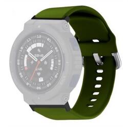 GIGAPACK GP-164614 Amazfit Active Edge sötétzöld szilikon óraszíj (GP-164614)