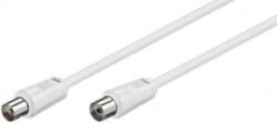 Goobay antenna koax kábel szerelt 7, 5m fehér (11513) (11513)