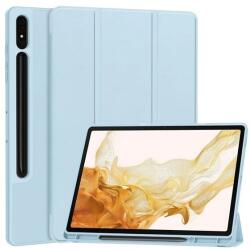 Gigapack GP-163654 Galaxy Tab S10 Plus LTE (SM-X826B) / WIFI (SM-X820) világoskék bőr hatású oldalra nyíló tok (GP-163654)