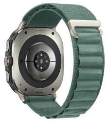 GIGAPACK GP-163527 Galaxy Watch Ultra eSIM 47mm (SM-L705) világoszöld textil óraszíj (GP-163527)