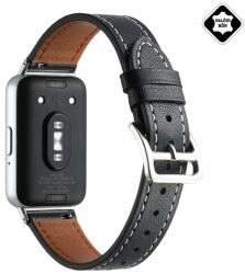 GIGAPACK GP-164651 Galaxy Fit 3 fekete bőr óraszíj (GP-164651)