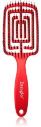 Dtangler Dry Blow, Glow And Go perie pătrată pentru uscarea părului culoare Red Scarlett 1 buc