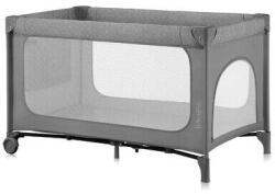 Lionelo Patut Pliant Lionelo Jasmin Easy Fold Pana La 15kg Doua Nivele Saltea Ergonomica T25 Intrare Laterala 2 Roti Cu Frana 123x67cm 0-36luni Gri (LO-JASMIN_EASY_FOLD_GREY_STONE)