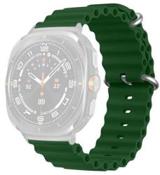 GIGAPACK GP-163496 Galaxy Watch Ultra eSIM 47mm (SM-L705) sötétzöld szilikon óraszíj (GP-163496)