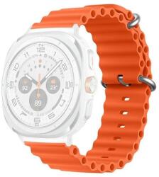 GIGAPACK GP-163492 Galaxy Watch Ultra eSIM 47mm (SM-L705) narancssárga szilikon óraszíj (GP-163492)