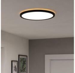 EGLO Plafonieră LED dimabilă de exterior Eglo 901454 ROVITO-R 18, 5W/230V d. 38, 9 cm IP44 negru + telecomandă (EG901454)