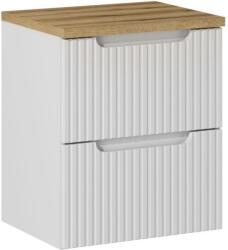 Comad Set dulap Comad Nova White NOVA WHITE 82-50-2S, blat Comad Nova Oak NOVA OAK A 89-50 (SETNOWBOAK50CMS)