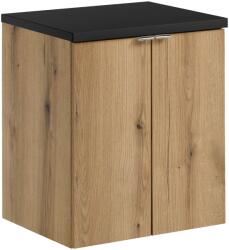 Comad Set dulap Comad Nova Oak NOVA OAK A 82-50-2D, blat Comad Nova Black NOVA BLACK B 89-50 (SETNOABBLACK50CMD)