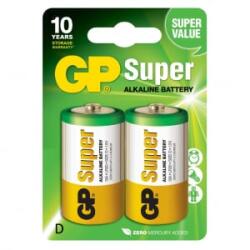 GP Batteries 1.5V Super alkáli 13A góliát (D) elem (2db/blister) (GP13A-2UE2) (GP13A-2UE2)