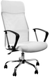 Casaria® Alabama irodai fotel - fehér (100944)