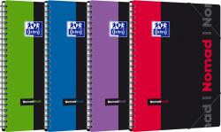 OXFORD Caiet organizator Oxford Students Nomadbook, A4+, 80 file, diverse culori, patratele 400019522