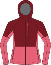 SILVINI Sassolunga női kabát, merlot/punch (XL)