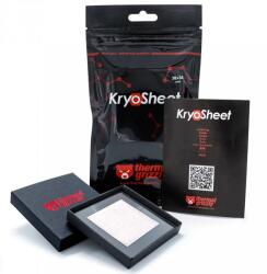 Thermal Grizzly PAD Termic KryoSheet groime 0.2 mm plaja termica -250 °C +150 °C dimensiune 38x38 mm dimensiune recomandata pentru AMD Sockel AM3(+), AM4, Intel Sockel 1700, 2066, 2011 CPU TG-KS-38-38 (TG-KS-38-38)