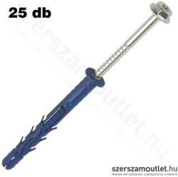 KOELNER Peremes dübel hatlapfejű peremes csavarral TORX 10x160mm [25db/doboz] (KO57259) (KO57259)