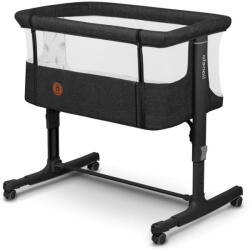 Lionelo Aurora 3in1 babaöböl, babaágy és bölcső - Grey Graphite - pepita