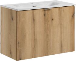 Comad Készlet szekrény Comad Nova Oak NOVA OAK A 82-80-2D, mosdótál Comad Dance White CFP-8009DANCE80DP