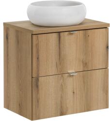 Comad Készlet szekrény Comad Nova Oak NOVA OAK A 82-60-2S, mosdótál Comad Wiki UN-WIKI-SW, NOVA OAK A 89-60