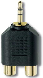 Inakustik Media convertor Adaptor Jack3.5-2xRCA aurit Inakustik Premium 0081381 (0081381) - pcone