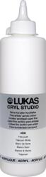 LUKAS Cryl Studio Plastic Bottle Akril festék Titanium White 500 ml 1 db (746080500)