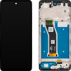 Motorola Piese si componente Display cu Touchscreen Motorola Moto G04, cu Rama, Negru, Service Pack 5D68C23890 (5D68C23890) - pcone