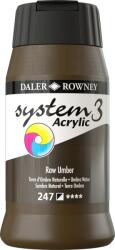 Daler-Rowney System3 Akril festék Raw Umber 500 ml 1 db (129500247)