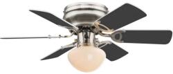 ZEVENTI ZEVENTI - Mennyezeti ventilátor GALDANA 1xE27/60W/230V szürke/fehér ZV0014 (ZV0014)