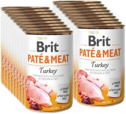 Brit BRIT PATE & MEAT PULYKA 18x400g