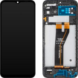 MP Piese si componente Display cu Touchscreen MP compatibil cu Samsung Galaxy M14 5G M146, cu Rama, Negru (dis/mp/co/sgm146/cu/ne) - pcone