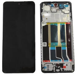 OnePlus Nord 4 előlap keret, lcd kijelző és érintőpanel, fekete (gyári)