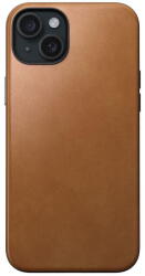 Nomad Husa Nomad Modern Leather Case, english tan - iPhone 15 Plus (NM01611585) - pcone