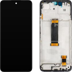 Xiaomi Piese si componente Display cu Touchscreen Xiaomi Redmi 13 5G / 13 / Poco M6 / M6 4G, cu Rama, Negru, Service Pack 560001N19A00 (560001N19A00) - pcone