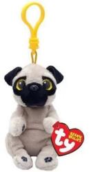 Ty Beanie Bellies Izzy Barna Kutya Fekete Fülekkel Plüss Clip 8, 5 cm (TY43104) - hellojatek