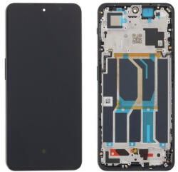  OnePlus Nord 3 5G előlap keret, lcd kijelző és érintőpanel, szürke, tempest gray (OEM)