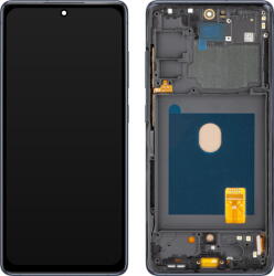 MP Piese si componente Display cu Touchscreen MP compatibil cu Samsung Galaxy S20 FE G780, cu Rama, Versiune OLED, Bleumarin (dis/mp/co/sg780/cu/ve/bl) - pcone