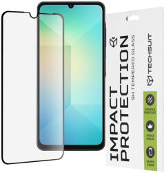 Techsuit Folie pentru Samsung Galaxy A26 5G - Techsuit 111D Full Cover / Full Glue Glass - Black (KF2344559) - pcone