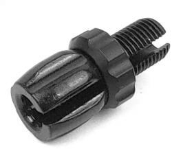Spyral Color fékbowden állító csavar, 10 mm, alumínium, 1 db, fekete