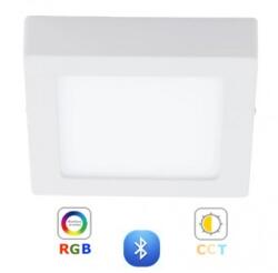 LEDISSIMO RGB-CCT LED panel , 12W , falon kívüli , négyzet , dimmelhető , színes , állítható fehér színárnyalat , Bluetooth , távirányitóval , LEDISSIMO SMART, csomagolássérült (outlet-404859)