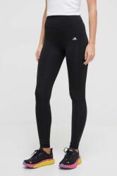 adidas Performance edzős legging Optime fekete, sima, IQ2688 - fekete XS