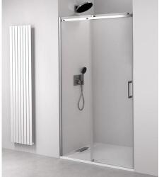 SAPHO THRON LINE ROUND eltolható zuhanyajtó 1500mm, szögletes görgők, transzparent üveg (TL5015-5005)