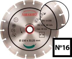 ABRABORO Gyémánttárcsa Szegmenses Uni 150X2, 2X22, 23 (No. 16) (050715000016)