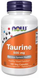 NOW Taurine 500 mg (100 veg kapszula) 100 veg kapszula