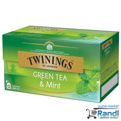 TWININGS Чай Twinings Green Tea &Mint 37.5гр
