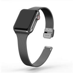 Mybandz APW381581 apple watch csatos milánói fém óraszíj /fekete/ 38/40/41 mm (APW381581) - mostelado